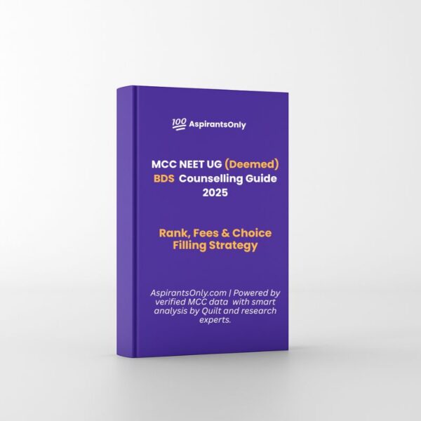 MCC-NEET-UG-Deemed-BDS-Counselling-Guide-2025-Product