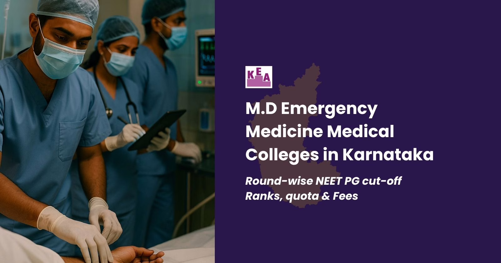 List of MD Emergency Medicine Medical Colleges in Karnataka 2025