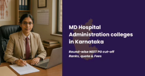 MD Hospital Administration colleges in Karnataka
