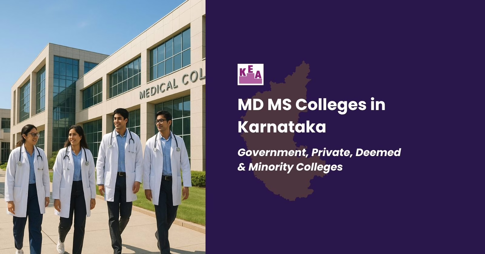 List of MD MS medical colleges in Karnataka 2025: Government, Private, Deemed & Minority PG Medical Colleges
